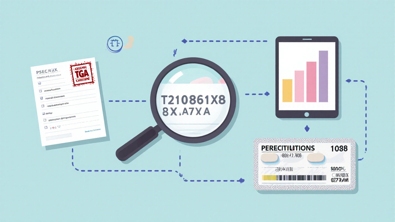 Illustrated checklist of verification steps for buying generic Plavix online.